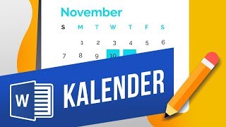 Kalender zu Word hinzufügen  Kalendervorlagen in Word erstellen [upl. by Aramac]