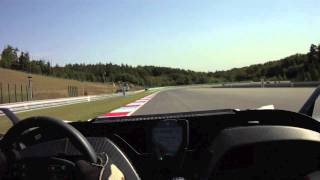 KTM XBOW 240 HP Automotodrom Brno 2011 onboard camera [upl. by Sucramad]