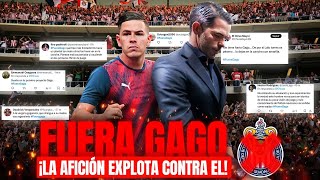 🚨Noticias Chivas Hoy FUERA FERNANDO GAGO FUERA TORRES Afición Estalla ante estos dos en Chivas [upl. by Eenahpets]