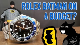 Stuhrling Original GMT  ROLEX BATMAN ON A BUDGET [upl. by Zetnwahs]