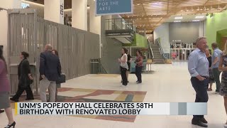 Popejoy Hall celebrates 58th birthday with new look [upl. by Novoj]