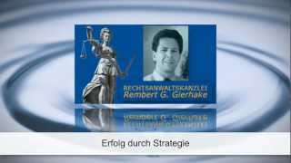 Rechtsanwalt für Arbeitsrecht Hamburg Anwälte für Vertragsrecht Erbrecht Hamburg Gierhake [upl. by Eizzik95]