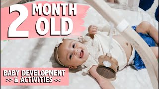 HOW TO PLAY WITH YOUR 2 MONTH OLD BABY  Developmental Milestones  Activities for Babies  Carnahan [upl. by Harad]