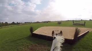 Oxstalls cross country headcam [upl. by Aleirbag]