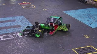 SawBlaze vs Kraken  Battlebots Championship 2020  Bots Fan [upl. by Yenatirb]