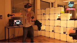 VRDings  92  Laufen mit der HTC Vive AltspaceVR und Crystal Rift [upl. by Elisa]