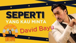 Tribute To Chrisye “Seperti Yang Kau Minta” David Bayu [upl. by Annotahs]