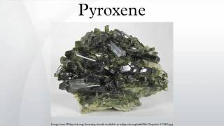 Pyroxene [upl. by Sylvan]