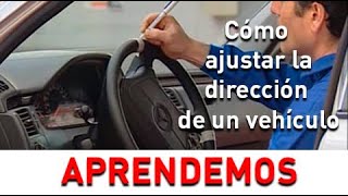 🚗Cómo ALINEAR la DIRECCIÓN de un COCHE Proceso de alineación [upl. by Micki]