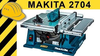 Besser als die BOSCH GTS 10 XC Makita 2704 Tischkreissäge im TEST [upl. by Aldin236]