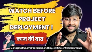 🔥 Preparing Project for Deployment in different environment  Spring Boot in Hindi [upl. by Senalda]