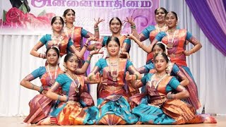 om Namah shivaja salankai oli movie song natya shrunga dance school montreal Canada [upl. by Berg]