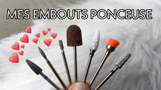 MES EMBOUTS PONCEUSE ⎥ Revue  Astuces 💡 [upl. by Ecnerual]