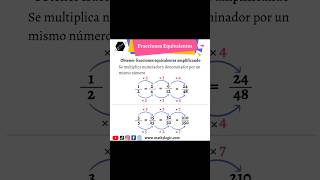 🏆Obtener fracciones equivalentes amplificado [upl. by Bauer]
