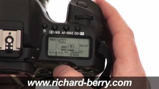 How to use a Canon EOS 40D [upl. by Tilagram957]