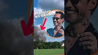 Mansión de Marc Anthony en llamas [upl. by Atenek]