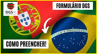 FORMULÁRIO OBRIGATÓRIO PARA ENTRAR EM PORTUGAL  DGS [upl. by Koslo716]