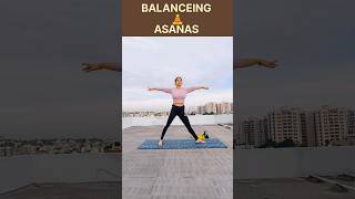 🧘 Balancing Asanas 🧘yoga shortsfeed yogaasanas yogaexercisebalancingpose poses [upl. by Subir]