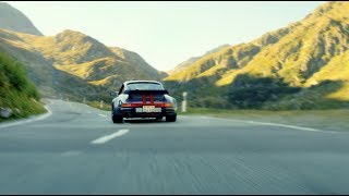 Porsche 930 Turbo  Pure engine sound on mountain pass [upl. by Aihsetel]