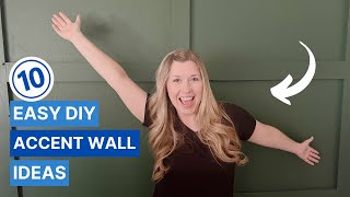 10 Easy DIY Accent Wall Ideas Simple Accent Wall Ideas [upl. by Clarissa]