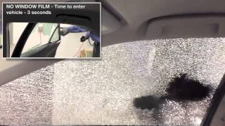 3M™ Scotchshield™ Automotive Security Film Demonstration [upl. by Cathyleen]