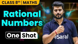 Rational Numbers in One Shot  Class 8 Maths Chapter 1  Class 8th 202425 [upl. by Drofnats]