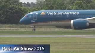 Paris Air Show 2015 Dream Display A Boeing test pilot’s perspective [upl. by Rhianna861]