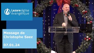 Message du 07012024  Christophe Saez [upl. by Thin]