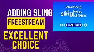 ADDING SLING FREESTREAM IS A GREAT CHOICE [upl. by Brockie]