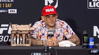 Dustin Poirier PostFight Press Conference  UFC 302 [upl. by Ania]