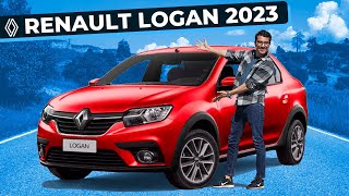 Renault Logan 2023 ¿el sedán que quiere ser SUV 🤔 [upl. by Nairrot]