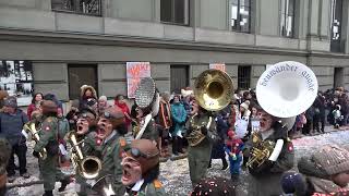 Heuwänder Muttenz  Basler Fasnacht Cortege 01032023 [upl. by Brawley]