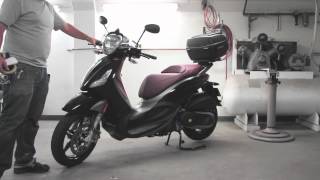 2012 Piaggio Beverly BV 350 WalkThrough [upl. by Mathilde]