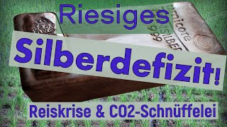 Top News  Riesiges Silberdefizit Reiskrise amp CO2Schnüffelei [upl. by Drhacir]