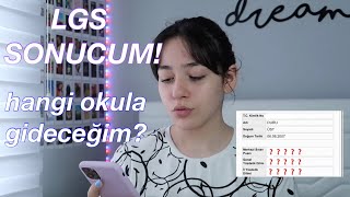 Lgs Sonucum  Hangi Okula Gideceğim [upl. by Lotty372]