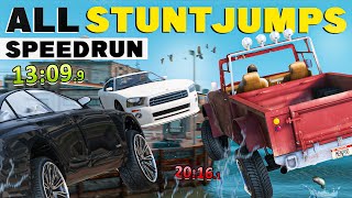 The Sub 30 Minute Dream GTA V Stunt Jump Speedrun Saga 7 [upl. by Innek]