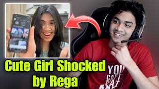 Cute Girl Shocked by Rega ✅ [upl. by Thursby916]