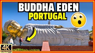 Discovering Europes Largest Oriental Garden Buddha Eden Portugal 4K [upl. by Adnilema]