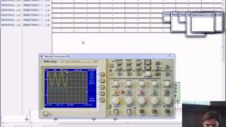 Tektronix Oscilloscope Used to Measure Ripple Voltage  by Madhuri [upl. by Leahcimauhsoj]