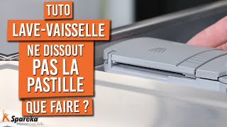 Que faire lorsque votre lave vaisselle ne dissout pas la pastille [upl. by Guerin]