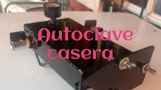 Funcionamiento de autoclave casera Fabricada por nosotros 🤩 [upl. by Einolem]