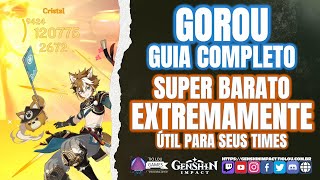 Gorou Build Inicial e GUIA COMPLETO  Genshin Impact [upl. by Ichabod]