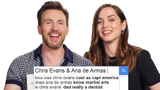 Chris Evans amp Ana de Armas Answer the Webs Most Searched Questions  WIRED [upl. by Mcroberts]