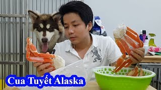 Ăn Cua Tuyết Alaska tại Việt Nam xem thử NTN  Eat Snow Crab Legs at VietNam [upl. by Osborn94]