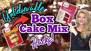 5 MindBlowing BOXED CAKE MIX HACKS You MUST TRY  Brilliant DOCTOREDUP BOX CAKE MIX RECIPES [upl. by Brotherson]