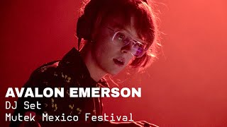 Avalon Emerson  Mutek Mexico DJ Set 2018 [upl. by Nnarual]