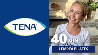 Sarin lempeän herättelevä pilates 40min lantionpohja [upl. by Etnahsal]