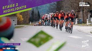 Tour of the Alps 2023  Stage 2 Highlights [upl. by Raf]