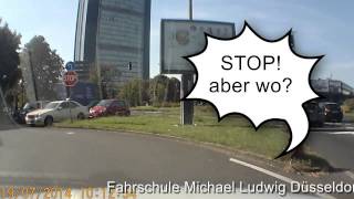 Zubringer A52 Wenden Umkehren mit STOP [upl. by Toomin]