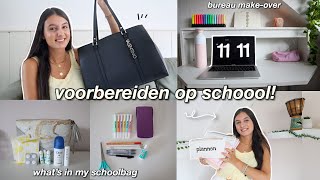 7 dingen die ik doe voor het nieuwe schooljaar  back to school 3 [upl. by Mateo271]